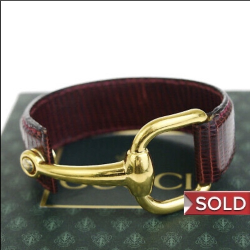 ‼️SOLD‼️ Authentic GUCCI Logo Bracelet